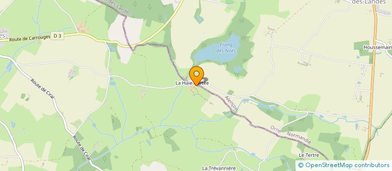 localisation de l'entreprise MONSIEUR EMMANUEL ERNOUX  LIGNIERES-ORGERES