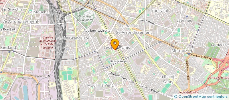 localisation de l'entreprise MONSIEUR EMMANUEL ESCALONA CORTES à LYON