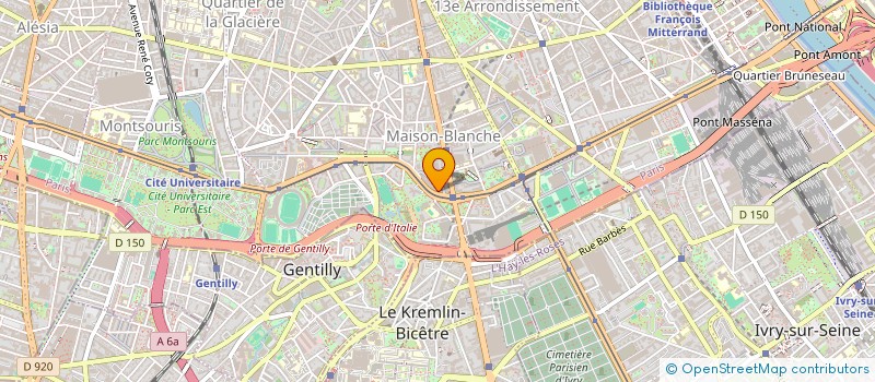 localisation de l'entreprise MONSIEUR EMMANUEL ESCOURRE  PARIS