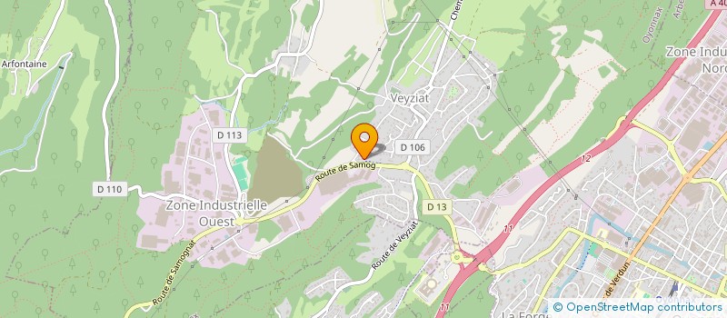 localisation de l'entreprise MONSIEUR EMMANUEL ESTEVEZ à OYONNAX