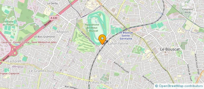 localisation de l'entreprise MONSIEUR EMMANUEL ETOURMY  LE BOUSCAT