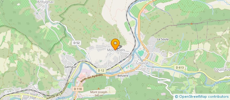 localisation de l'entreprise MONSIEUR EMMANUEL EVENEPOEL  LUC-SUR-AUDE