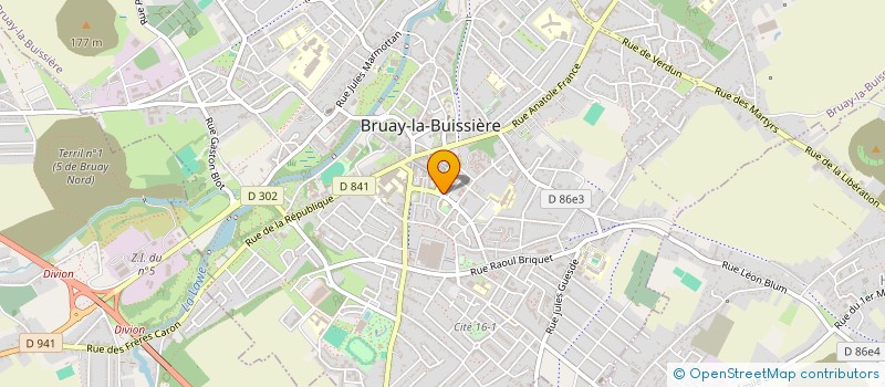 localisation de l'entreprise MONSIEUR EMMANUEL FABRE  BRUAY-LA-BUISSIERE