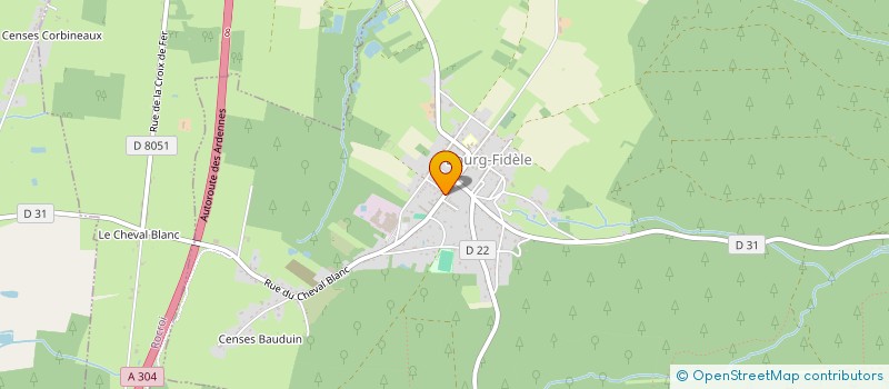 localisation de l'entreprise MONSIEUR EMMANUEL FAY  BOURG-FIDELE