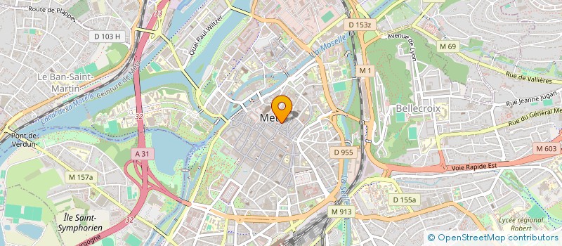 localisation de l'entreprise MONSIEUR EMMANUEL FAYER  METZ