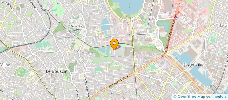 localisation de l'entreprise MONSIEUR EMMANUEL FERNANDEZ  BRUGES