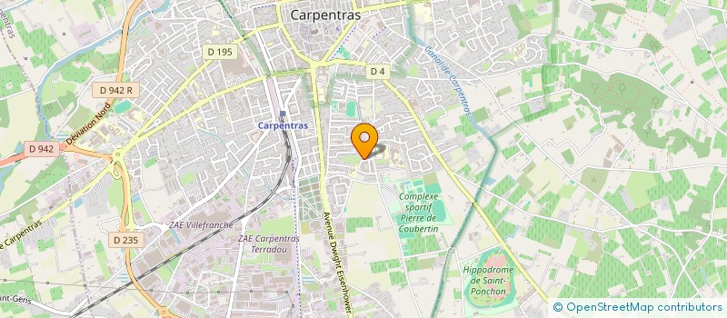 localisation de l'entreprise MONSIEUR EMMANUEL FERRAND à CARPENTRAS