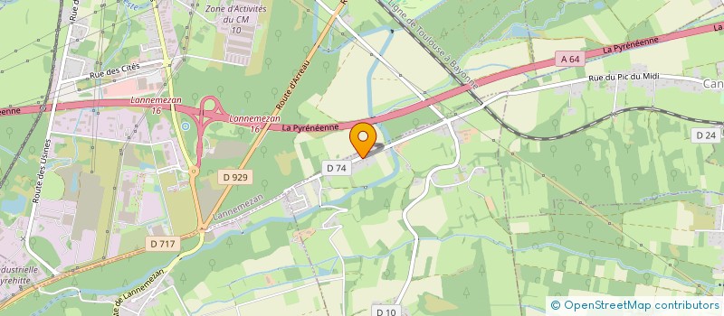 localisation de l'entreprise MONSIEUR EMMANUEL FERREIRA  ESCALA