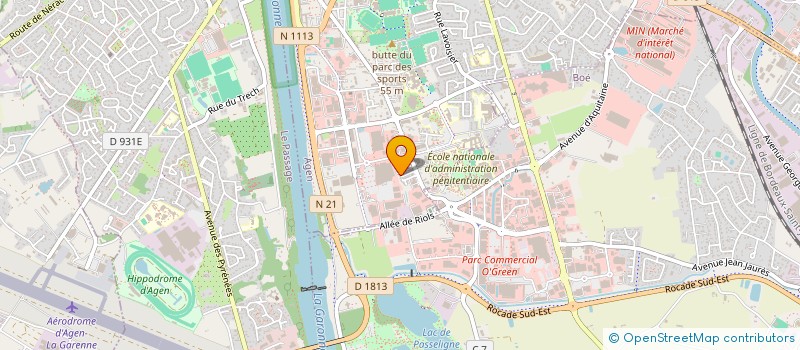 localisation de l'entreprise MONSIEUR EMMANUEL FERRELI  AGEN