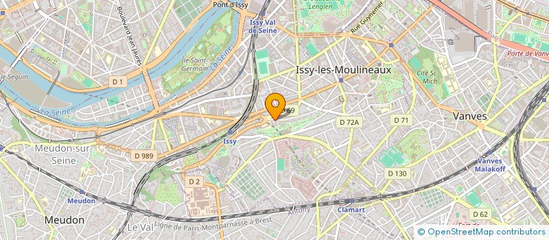 localisation de l'entreprise MONSIEUR EMMANUEL FIEVET à ISSY-LES-MOULINEAUX