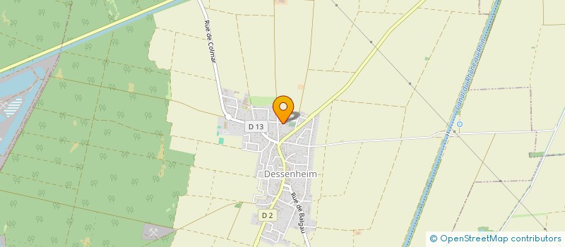 localisation de l'entreprise MONSIEUR EMMANUEL FINGER  DESSENHEIM