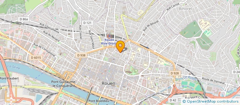 localisation de l'entreprise MONSIEUR EMMANUEL FISCHER  ROUEN