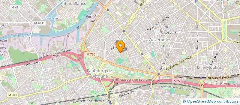 localisation de l'entreprise MONSIEUR EMMANUEL FLAMENT à LILLE