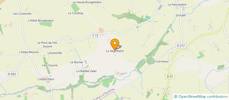localisation de l'entreprise MONSIEUR EMMANUEL FLEURY à SAINT-MARS D EGRENNE