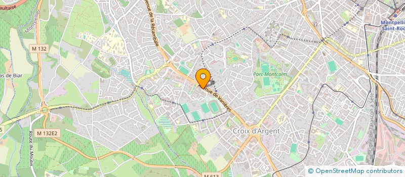 localisation de l'entreprise MONSIEUR EMMANUEL FONTAINE  MONTPELLIER