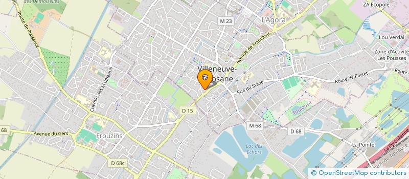 localisation de l'entreprise MONSIEUR EMMANUEL FONTAINE à VILLENEUVE-TOLOSANE