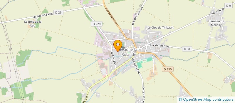 localisation de l'entreprise MONSIEUR EMMANUEL FORTIER  BEAUNE-LA-ROLANDE