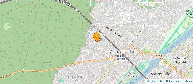 localisation de l'entreprise MONSIEUR EMMANUEL FOSSE à MAISONS-LAFFITTE
