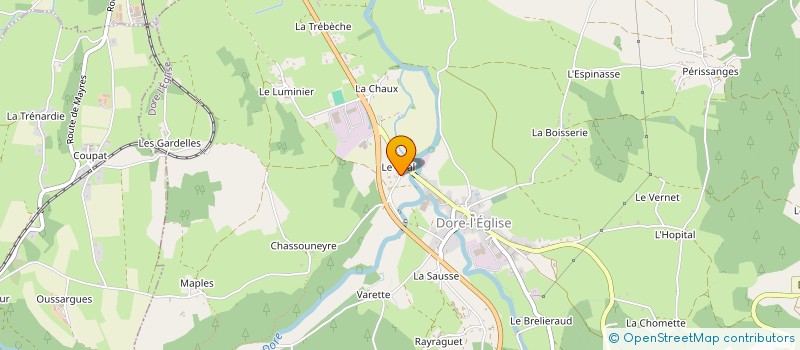 localisation de l'entreprise MONSIEUR EMMANUEL FOURDRINOIS  DORANGES