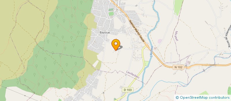 localisation de l'entreprise MONSIEUR EMMANUEL FOURNIER  LAVILLEDIEU