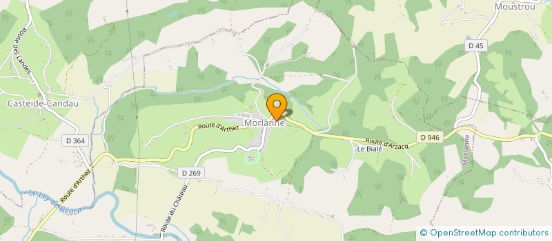 localisation de l'entreprise MONSIEUR EMMANUEL FOURQUET  MORLANNE