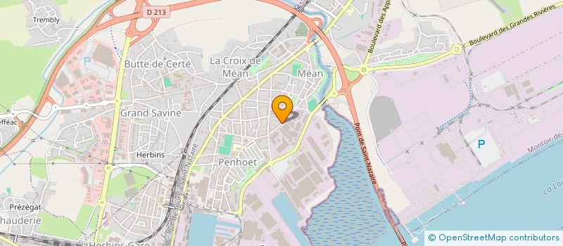 localisation de l'entreprise MONSIEUR EMMANUEL FRANGEUL à SAINT-NAZAIRE