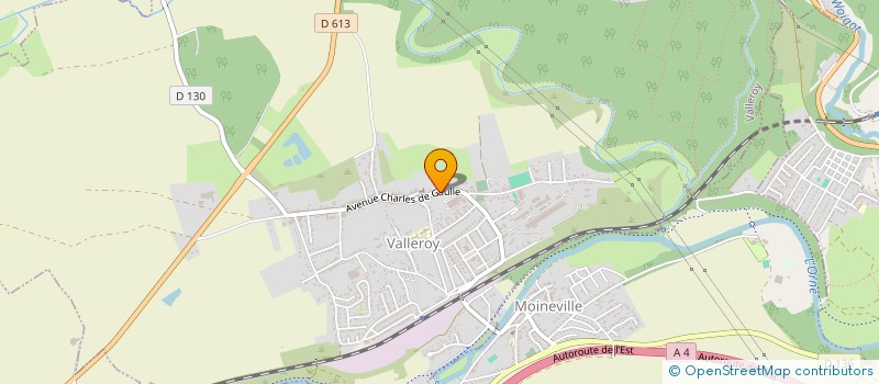 localisation de l'entreprise MONSIEUR EMMANUEL FROUARD  VALLEROY