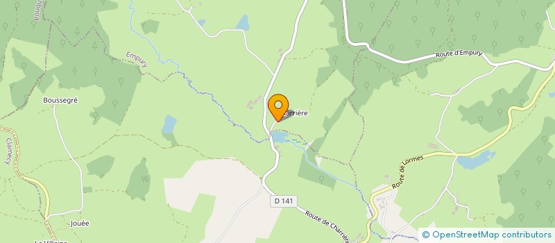 localisation de l'entreprise MONSIEUR EMMANUEL FUSCO  EMPURY