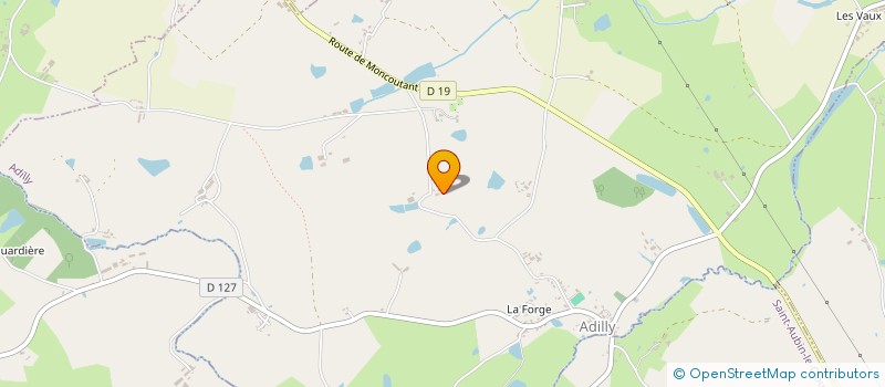 localisation de l'entreprise MONSIEUR EMMANUEL FUSEAU  ADILLY