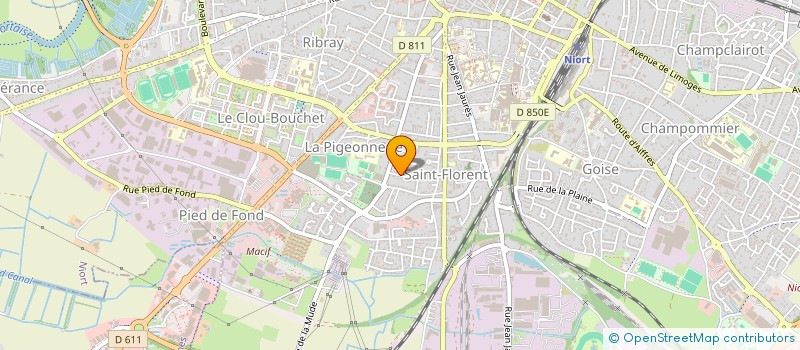 localisation de l'entreprise MONSIEUR EMMANUEL GABORIAU à NIORT