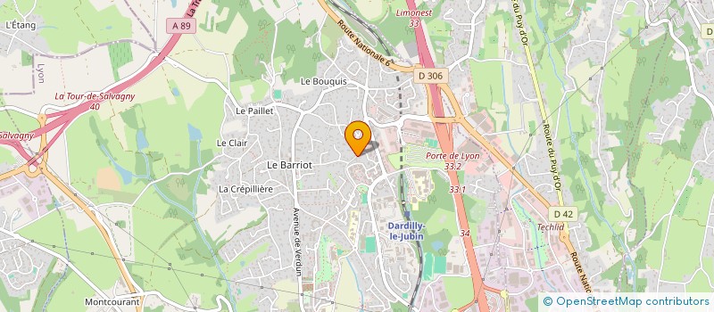 localisation de l'entreprise MONSIEUR EMMANUEL GAENG à DARDILLY