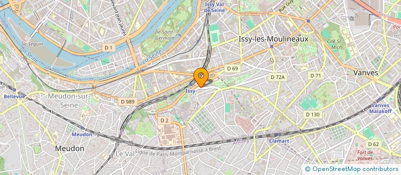 localisation de l'entreprise MONSIEUR EMMANUEL GAILLARD à ISSY-LES-MOULINEAUX