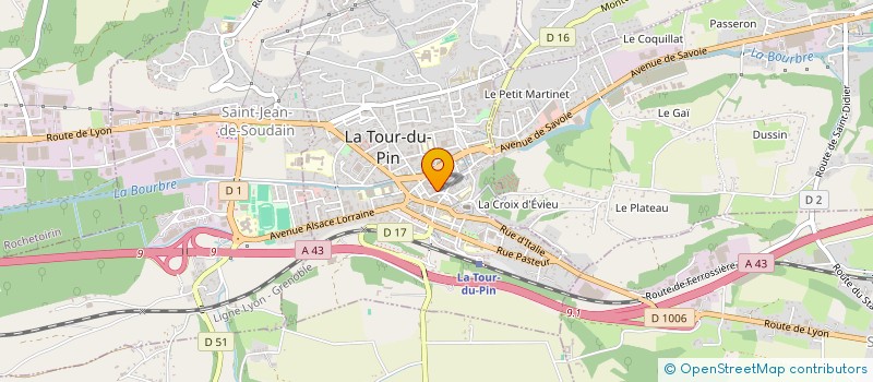 localisation de l'entreprise MONSIEUR EMMANUEL GALLAND à LA TOUR-DU-PIN