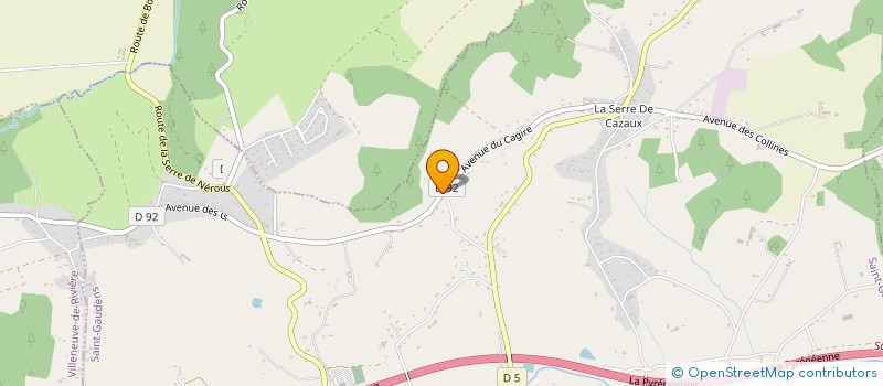 localisation de l'entreprise MONSIEUR EMMANUEL GALLIS  SAINT-GAUDENS