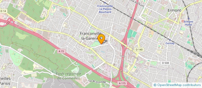 localisation de l'entreprise MONSIEUR EMMANUEL GANE  LE GOSIER