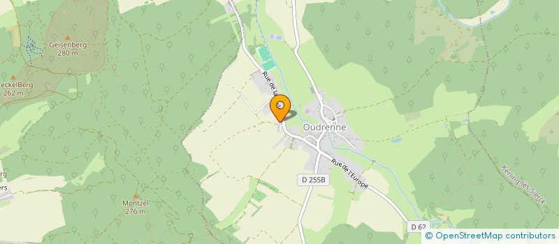 localisation de l'entreprise MONSIEUR EMMANUEL GARBAL  OUDRENNE