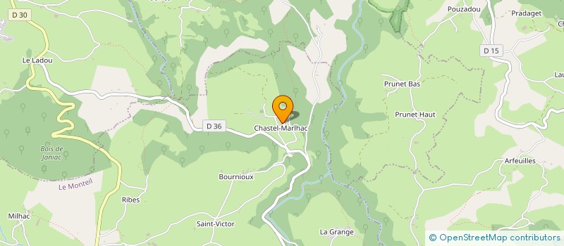localisation de l'entreprise MONSIEUR EMMANUEL GARCELON à LE MONTEIL