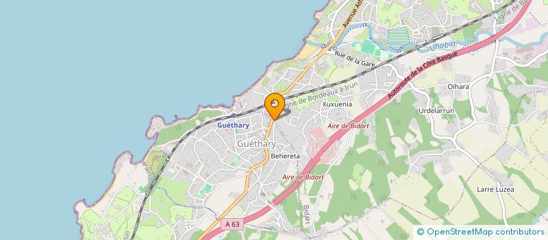 localisation de l'entreprise MONSIEUR EMMANUEL GARCIA-CUENCA  GUETHARY