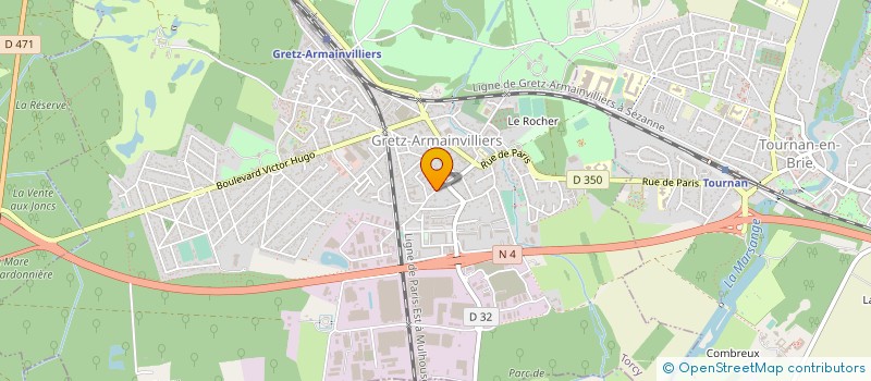 localisation de l'entreprise MONSIEUR EMMANUEL GARCIN à GRETZ ARMAINVILLIERS