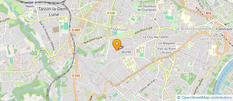 localisation de l'entreprise MONSIEUR EMMANUEL GARES  LYON