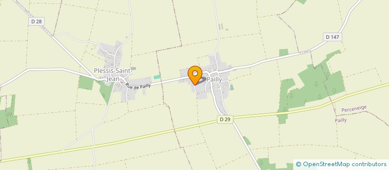 localisation de l'entreprise MONSIEUR EMMANUEL GARIBALDI  PAILLY