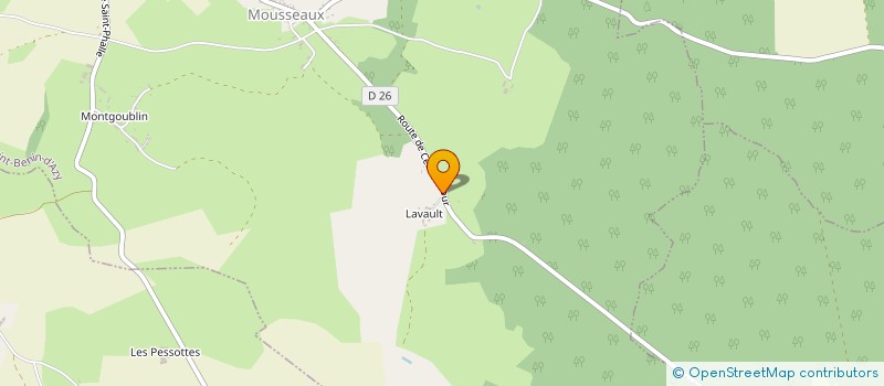 localisation de l'entreprise MONSIEUR EMMANUEL GASCARD  SAINT-BENIN-D AZY