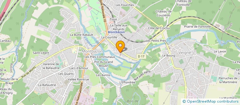 localisation de l'entreprise MONSIEUR EMMANUEL GATAULT à MONTBAZON