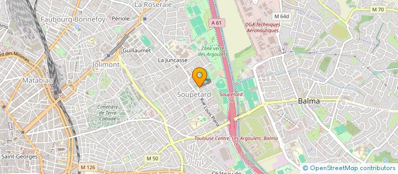 localisation de l'entreprise MONSIEUR EMMANUEL GAUBERT à TOULOUSE