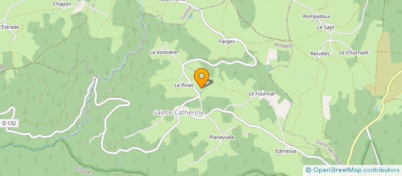 localisation de l'entreprise MONSIEUR EMMANUEL GAUTHIER  EBREON
