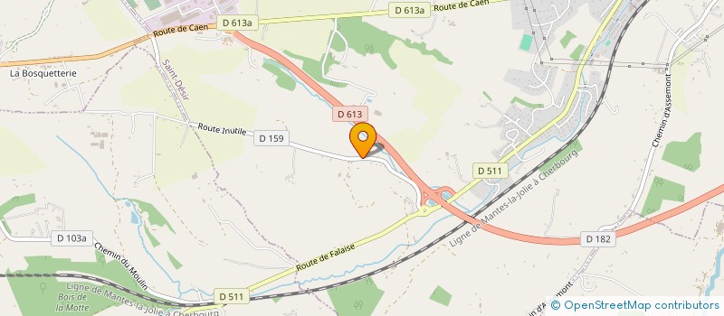 localisation de l'entreprise MONSIEUR EMMANUEL GAUTIER  SAINT-DESIR