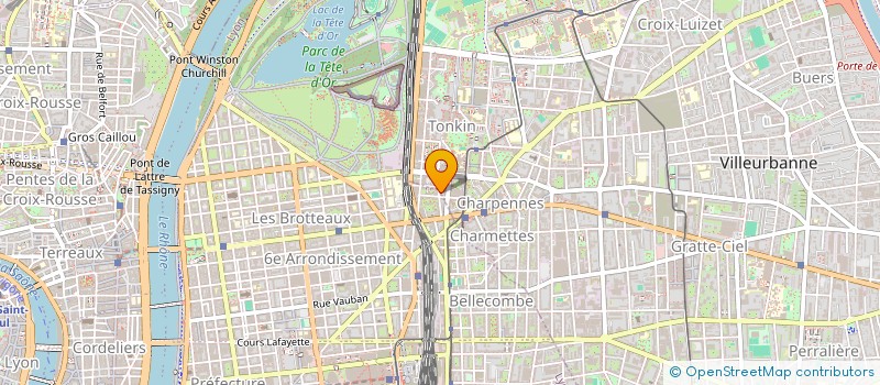 localisation de l'entreprise MONSIEUR EMMANUEL GAY  LYON