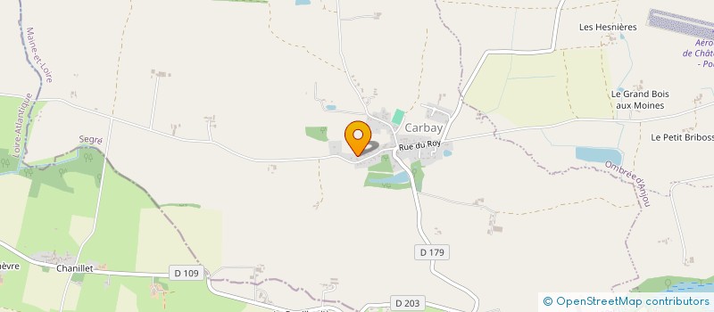 localisation de l'entreprise MONSIEUR EMMANUEL GEFFRAY  CARBAY