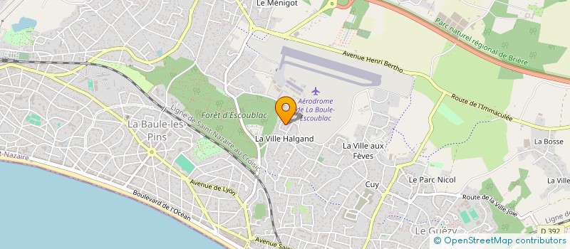 localisation de l'entreprise MONSIEUR EMMANUEL GEISLER à LA BAULE-ESCOUBLAC