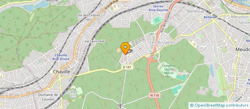 localisation de l'entreprise MONSIEUR EMMANUEL GENDRE  VELIZY-VILLACOUBLAY